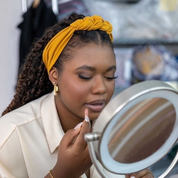 Gibou 3 knot headband in yellow - Picture 3 of 3